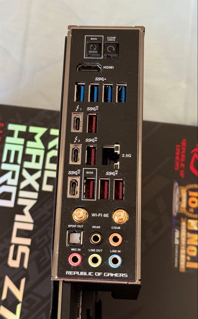 海外ブランド通販専門店。 ROG MAXIMUS Z790 HERO マザーボード LGA1700目立った傷や汚れなし 100%高品質で激安通販!