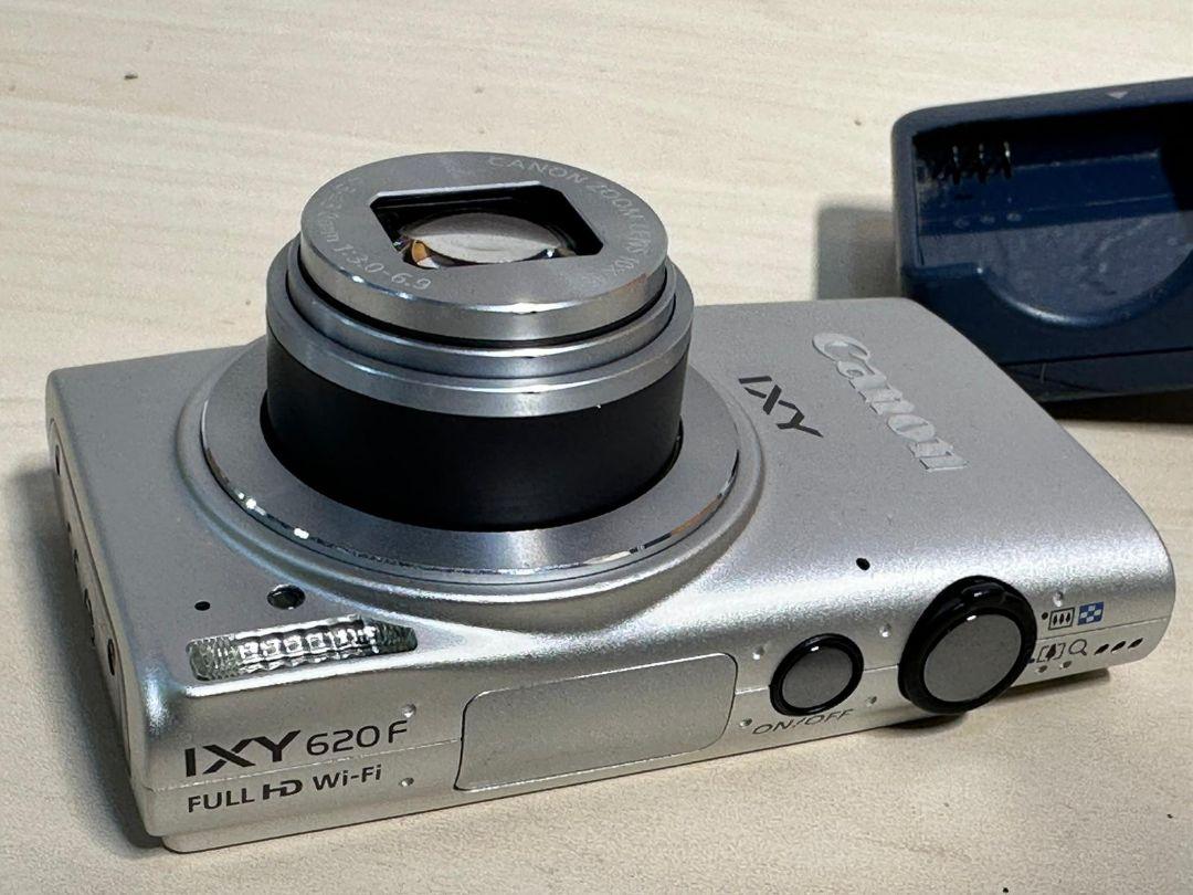 Canon IXY 620F シルバー デジタルカメラ 本体 - メルカリ