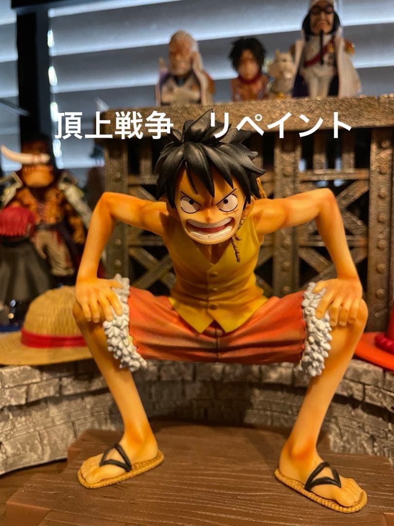 ワンピースフィギュア 頂上決戦ルフィ 白髭海賊団との共闘ONE PIECE