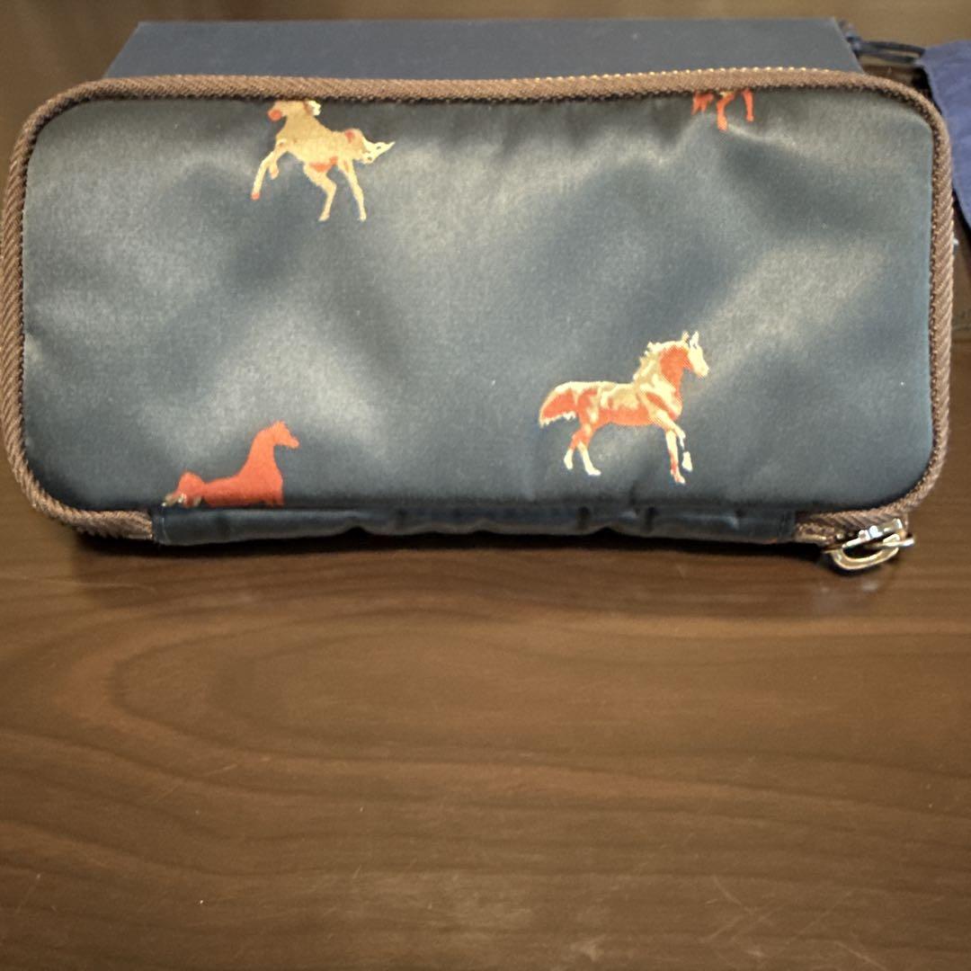 ラシット長財布　馬柄 russet ラシット 長財布 WOODLANDER 馬柄 - メルカリ