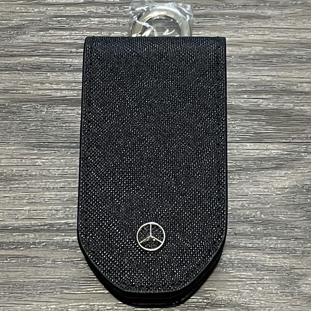 新品 メルセデスベンツ 高級レザー キーカバー フラップ