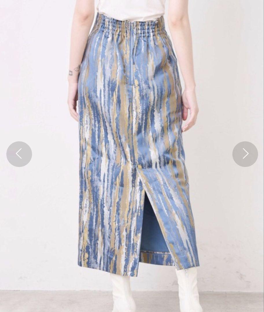 高い信頼 厚い信頼 新品タグ付】KOH.style/ジャガードペンシルスカート スカート