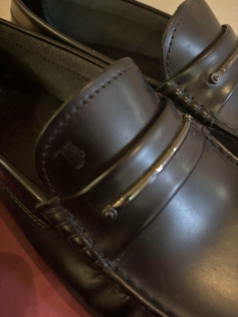 TOD’S レザーローファー　ドライビングシューズ　8A