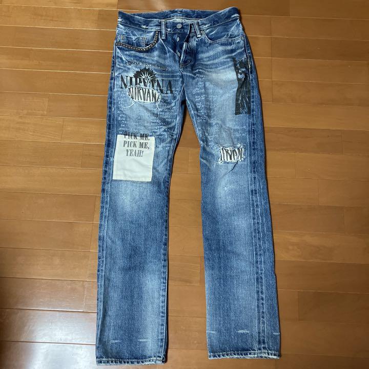 最高の ヒステリックグラマー ニルヴァーナ デニム デニム/ジーンズ
