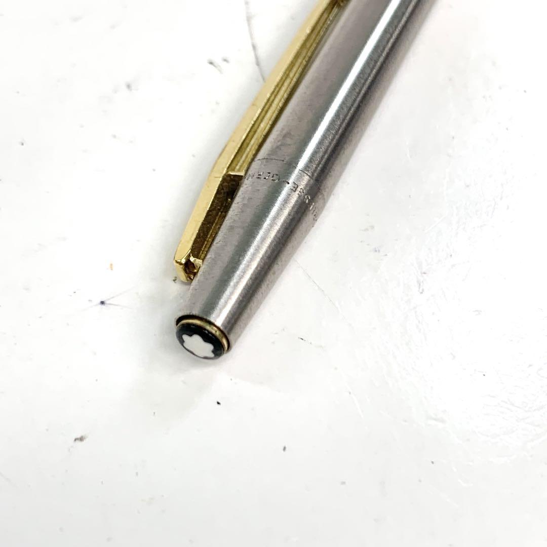 モンブラン ノブレス ボールペン シルバー 筆記具 0828-S3745h