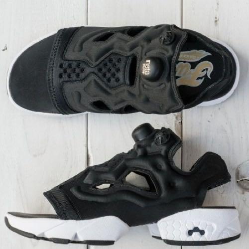 新品 サンダル Reebok 黒 ブラック Lo3Eg-m43060720690 24.0 リーボック インスタポンプ 低価正規品