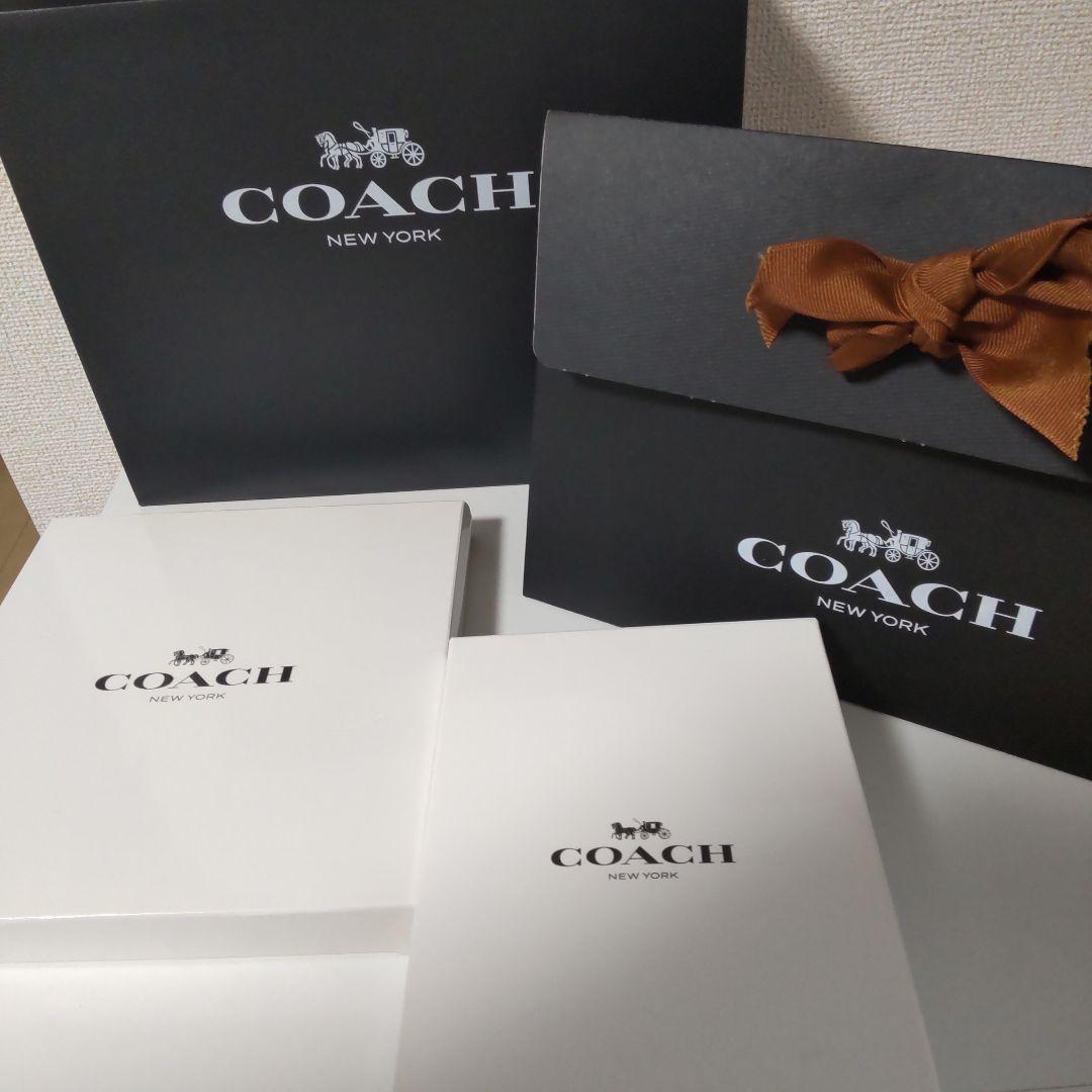 COACH カーブスコラボタオル2種COACH プレゼント用紙袋2種
