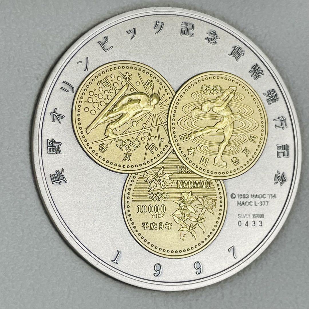 長野オリンピック記念貨幣発行記念メダル