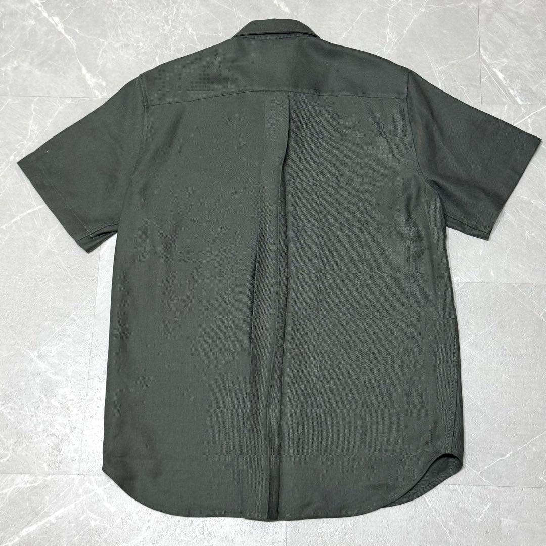 【HELMUT LANG】LINEN EPAULET SHIRT S