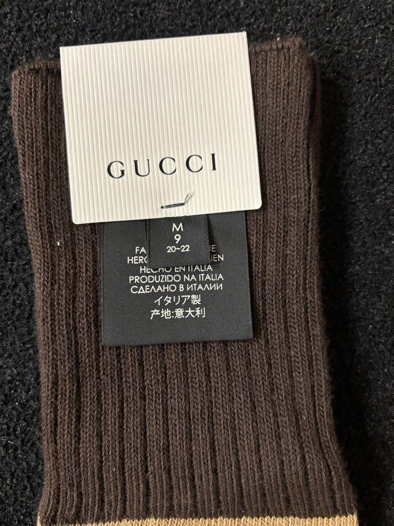 GUCCI GGロゴ ソックス Mサイズ