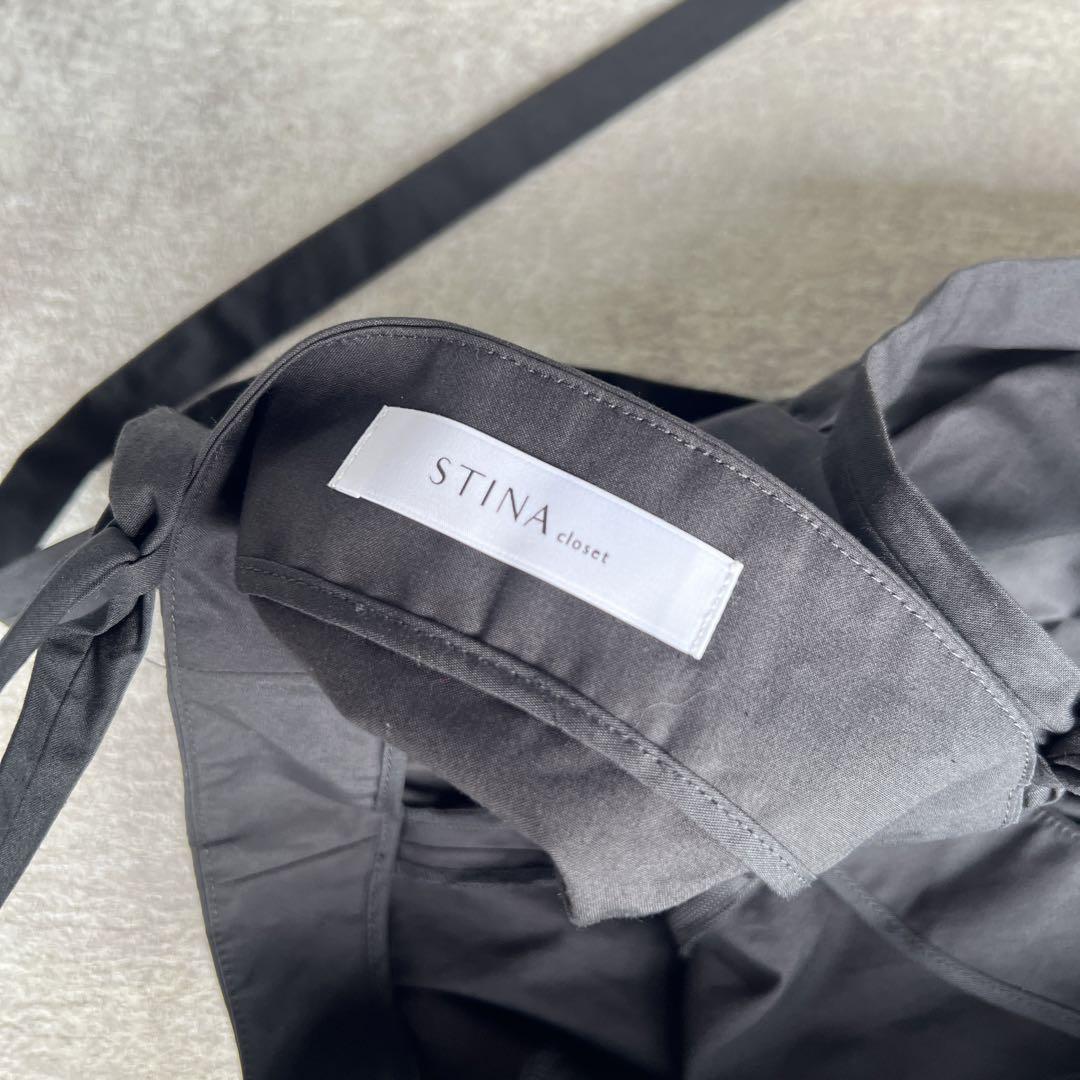 STINA closet （スティナクローゼット） バックリボンキャミドレス
