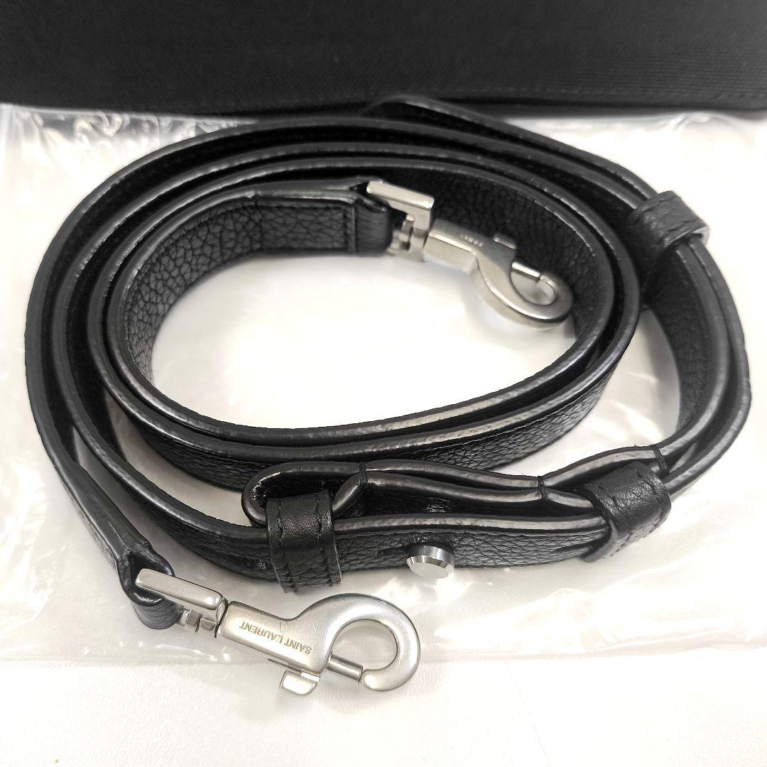 極美品 サンローランパリ サックドジュール スモール 32cm 黒 バッグ