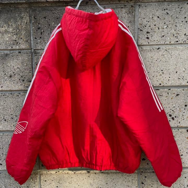 adidas 90's 中綿入り ルーズシルエット ジャケット アディダス