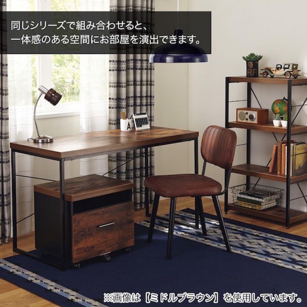ニトリ デスク(N ステイン 120 BR)
