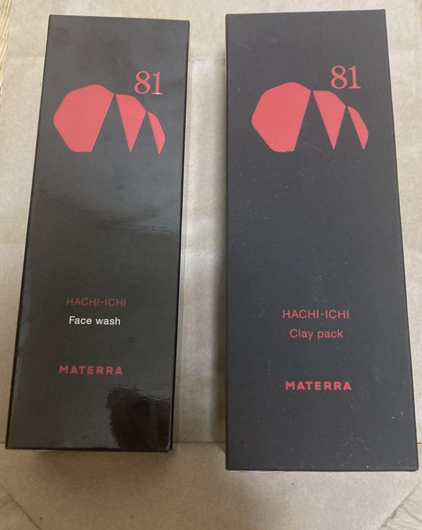 81マテラ 洗顔フォーム120g クレイパック180g