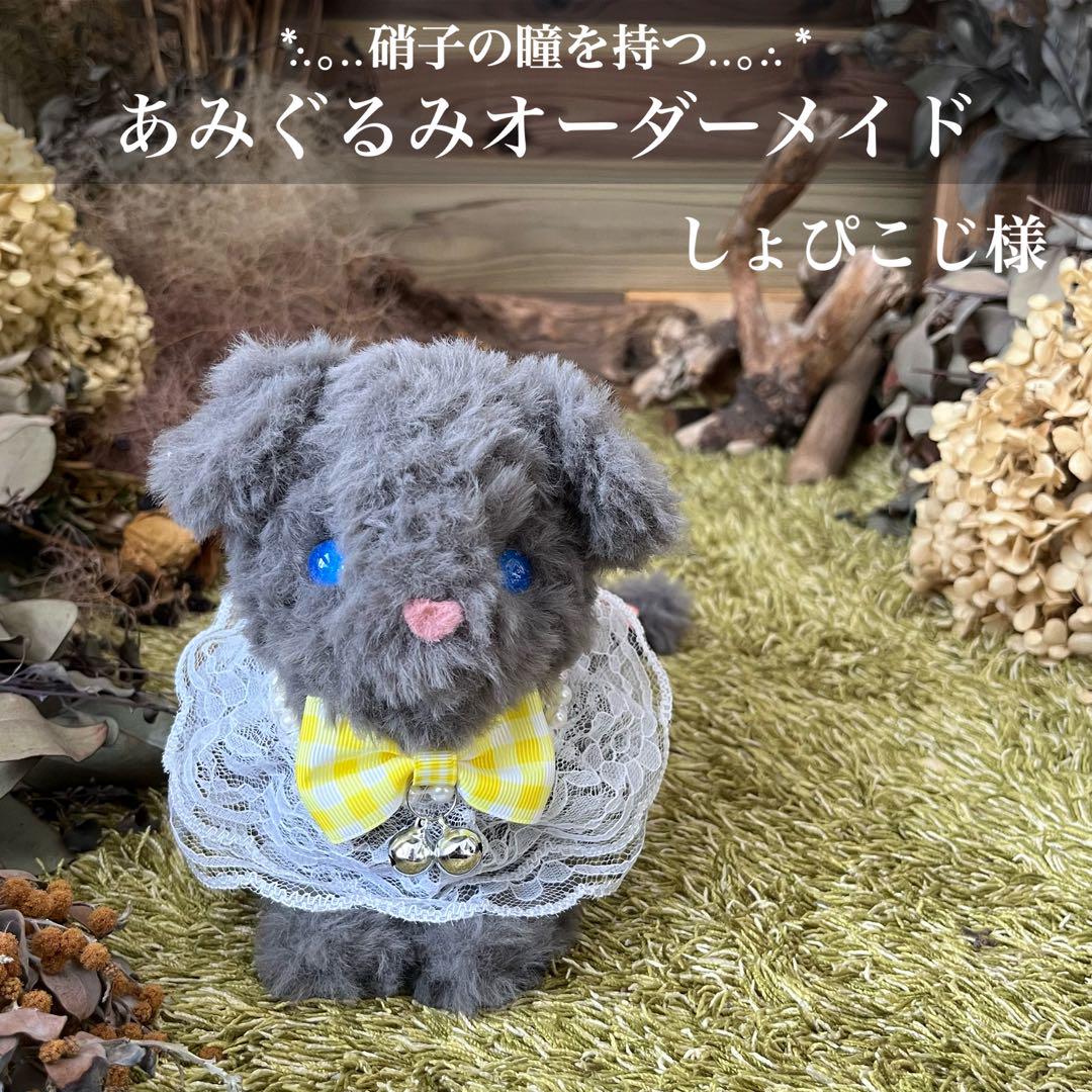 【しょぴこじ様専用】　あみぐるみ　オーダーメイド　ぬいぐるみ　アートドール
