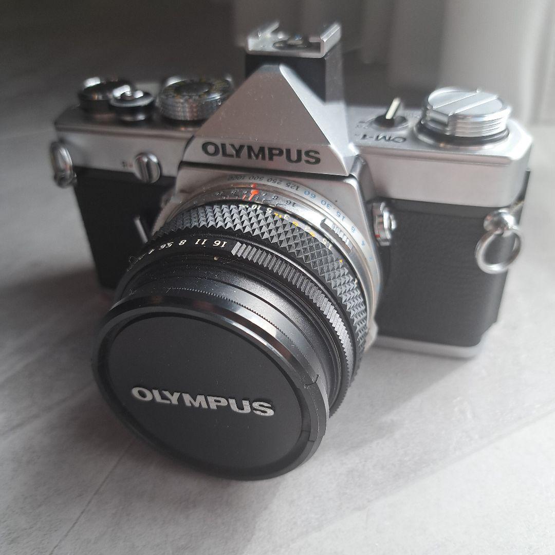 OLYMPUS OM-1N レンズセット カバー付