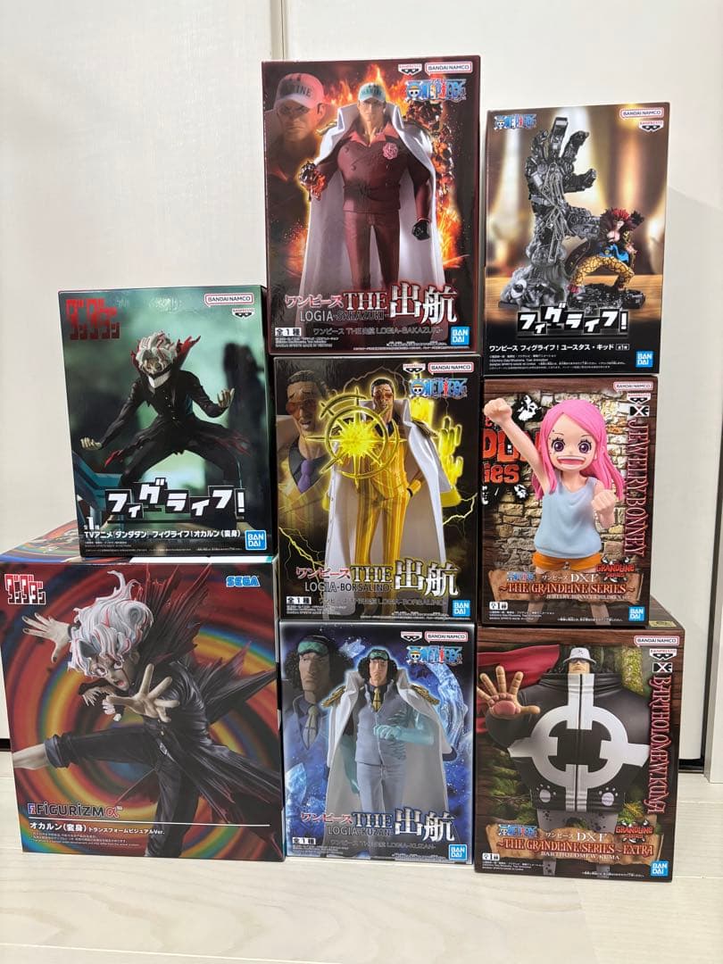 ワンピース ダンダダンフィギュア8点セット