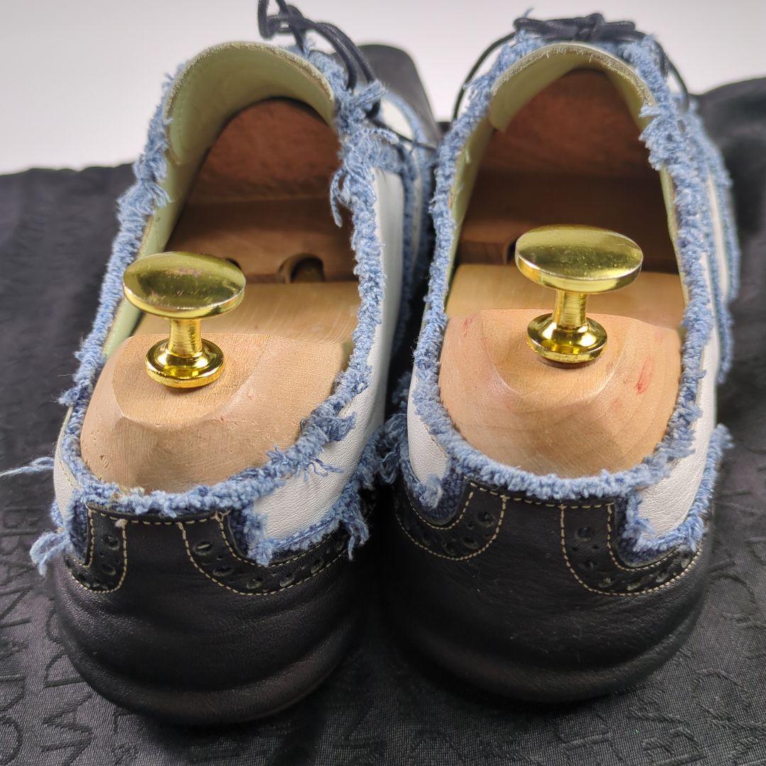 Dolce&Gabbana ドルガバ ウイングチップ レザー バイカラー 美品
