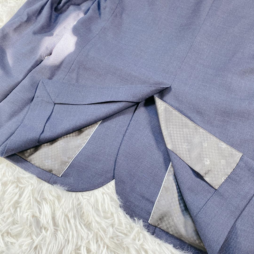 美品 オリヒカ スーツ ストレッチ 洗える メンズ ネイビー