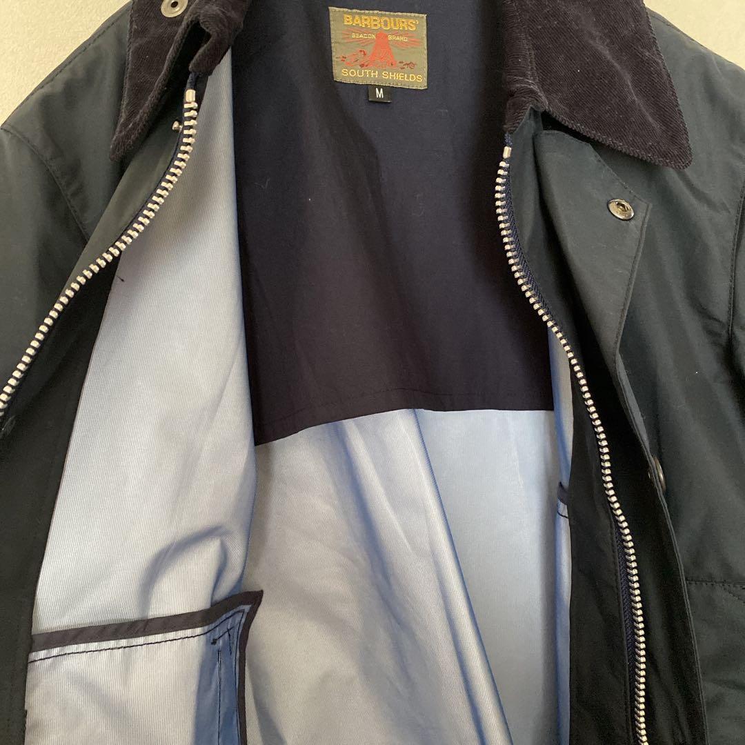 BARBOUR ネイビー モッズコート Mサイズ