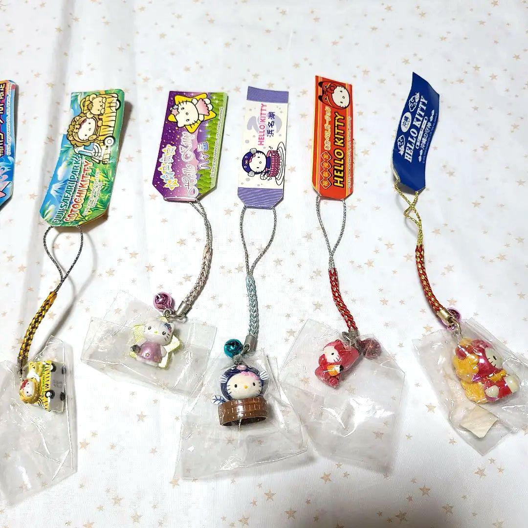 【新品未使用】根付け　ストラップ　キティ　KITTY　ご当地　レア