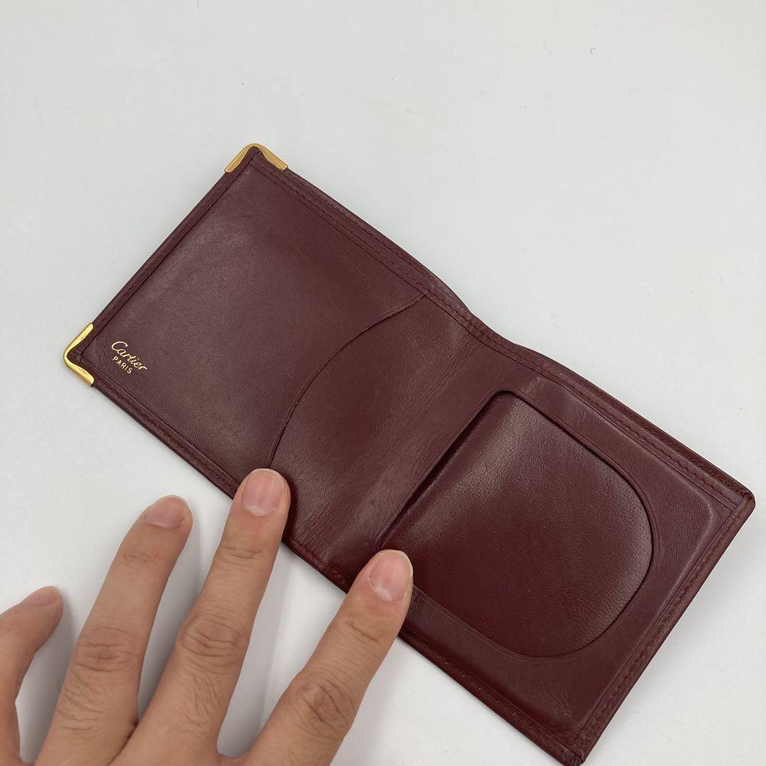 正規品 カルティエ Cartier 札入れ パスケース マストライン ボルドー 楽天市場】【未使用品】Cartier カルティエ マストライン パス