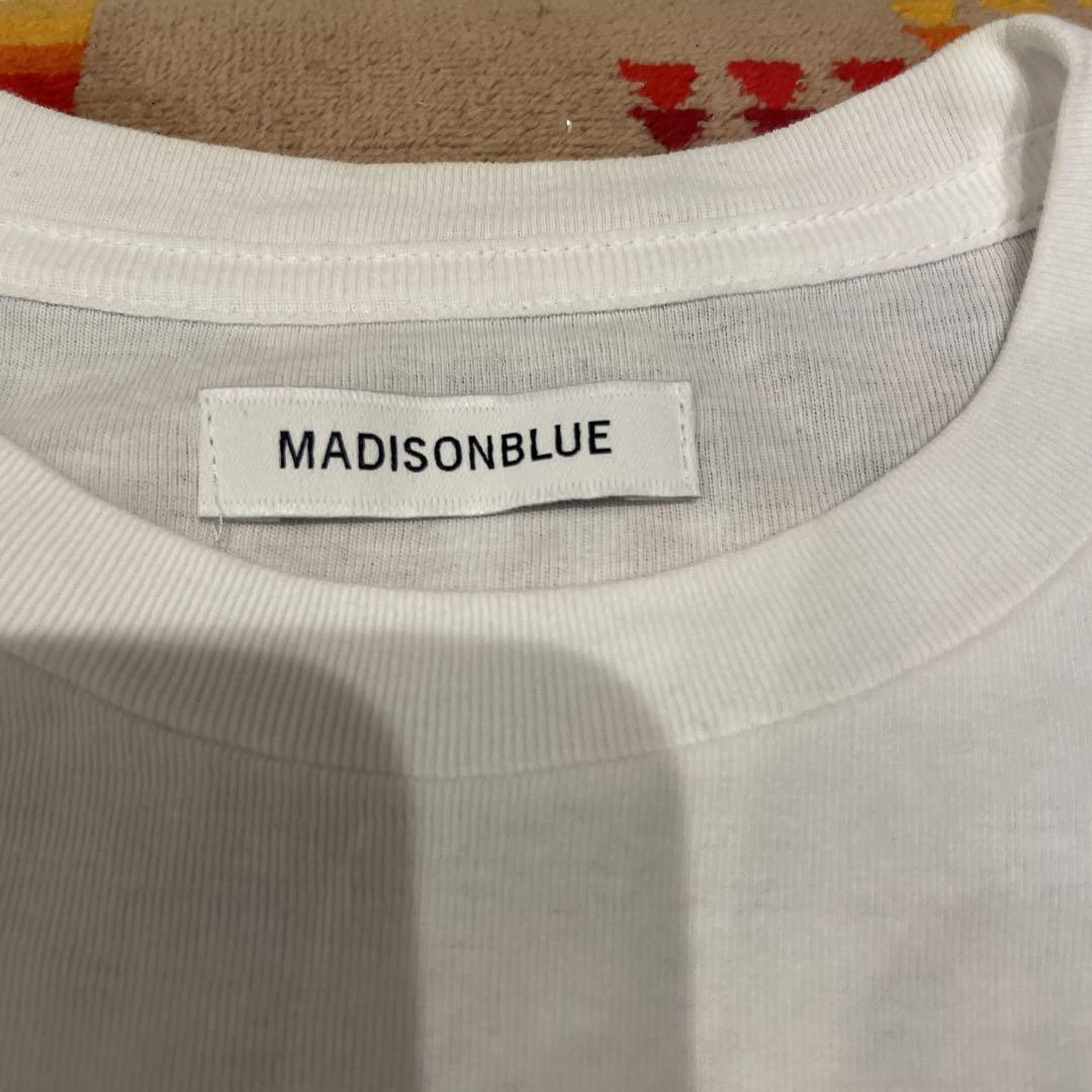 MADISONBLUE　 POCKET TEE HARD TWIST　01 MADISONBLUE POCKET TEE HARD TWIST 01