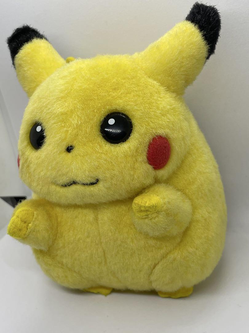 初期 ピカチュウ ぬいぐるみ お腹を押すとなく ポケモン TOMY