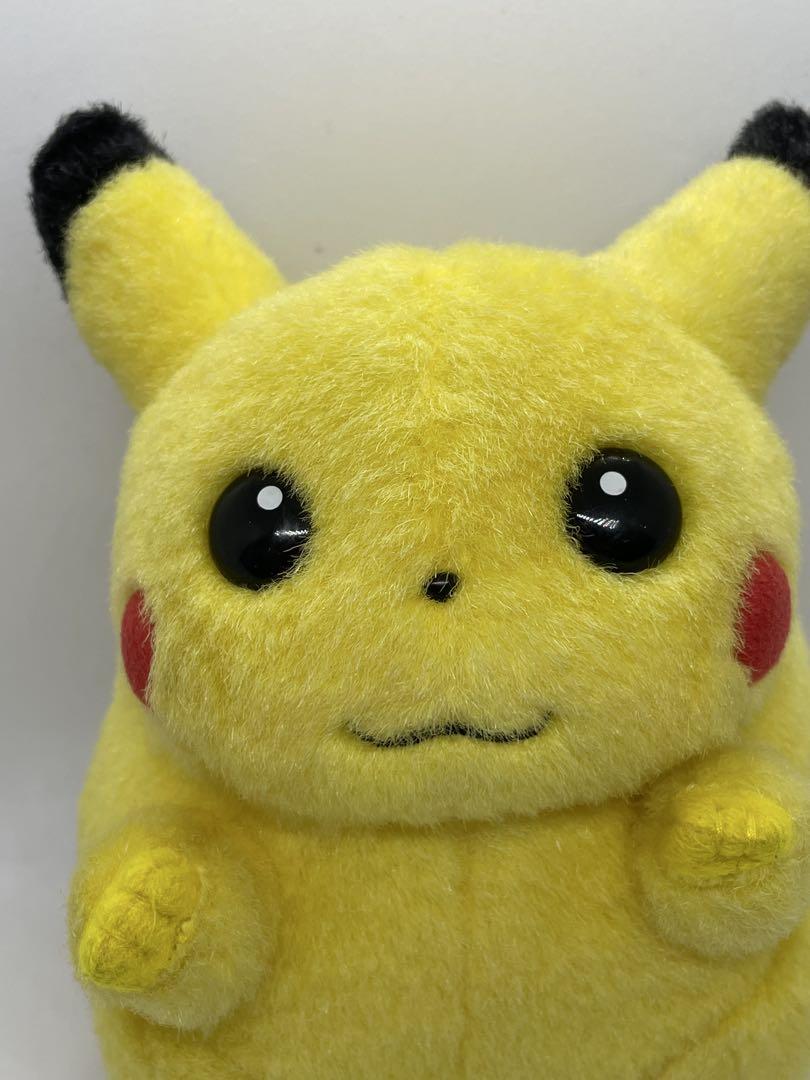 初期 ピカチュウ ぬいぐるみ お腹を押すとなく ポケモン TOMY