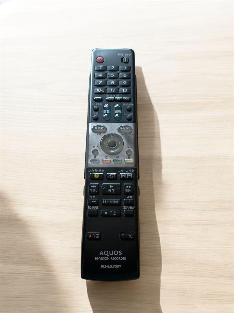 SHARP AQUOS DV-AC82 250GB DVDレコーダー