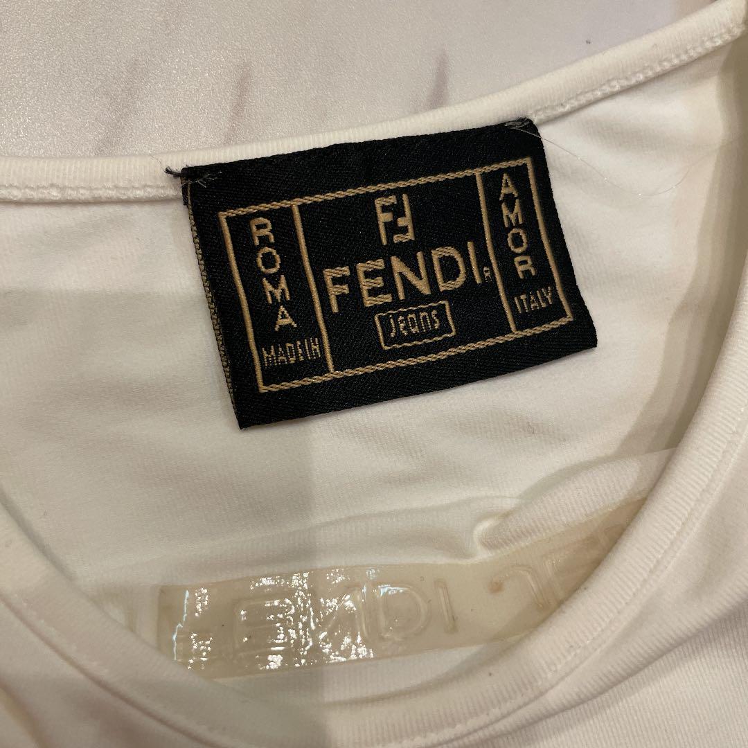 ON ホワイト（白）系 FENDI(フェンディ) タンクトップ