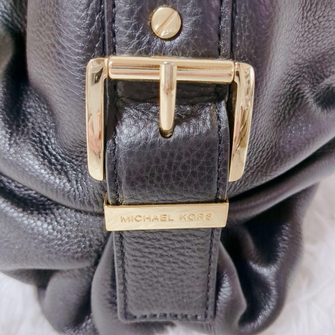 MICHAEL KORS トートバッグ レザー ブラック A4収納可