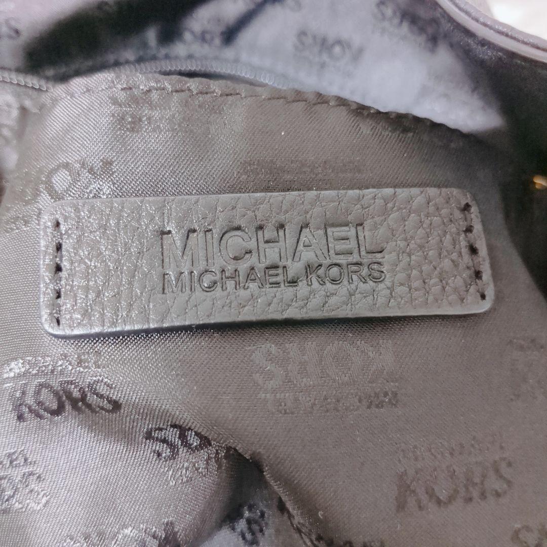 MICHAEL KORS トートバッグ レザー ブラック A4収納可