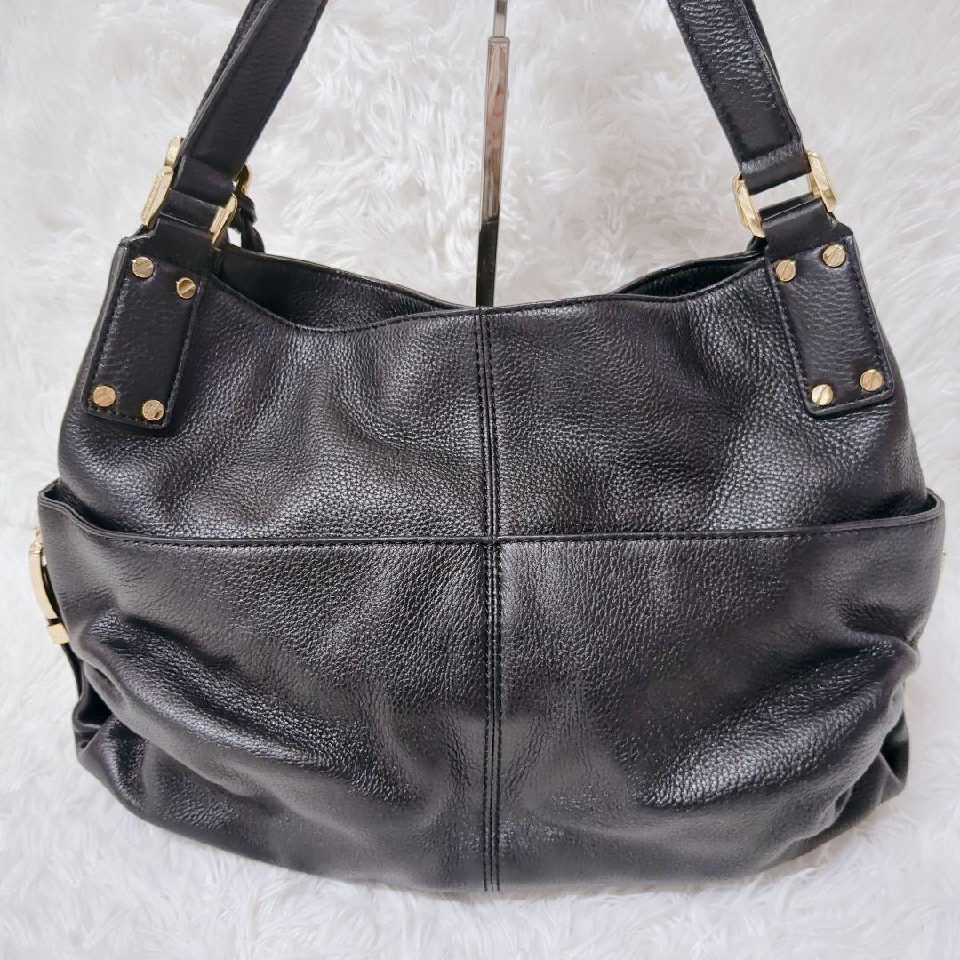 MICHAEL KORS トートバッグ レザー ブラック A4収納可