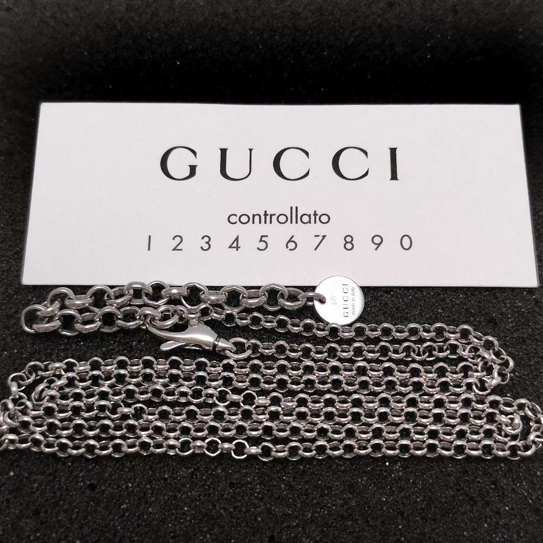 数量は多い  グッチ GUCCI ネックレス アジャスター付き あずきチェーン ブラック アクセサリー