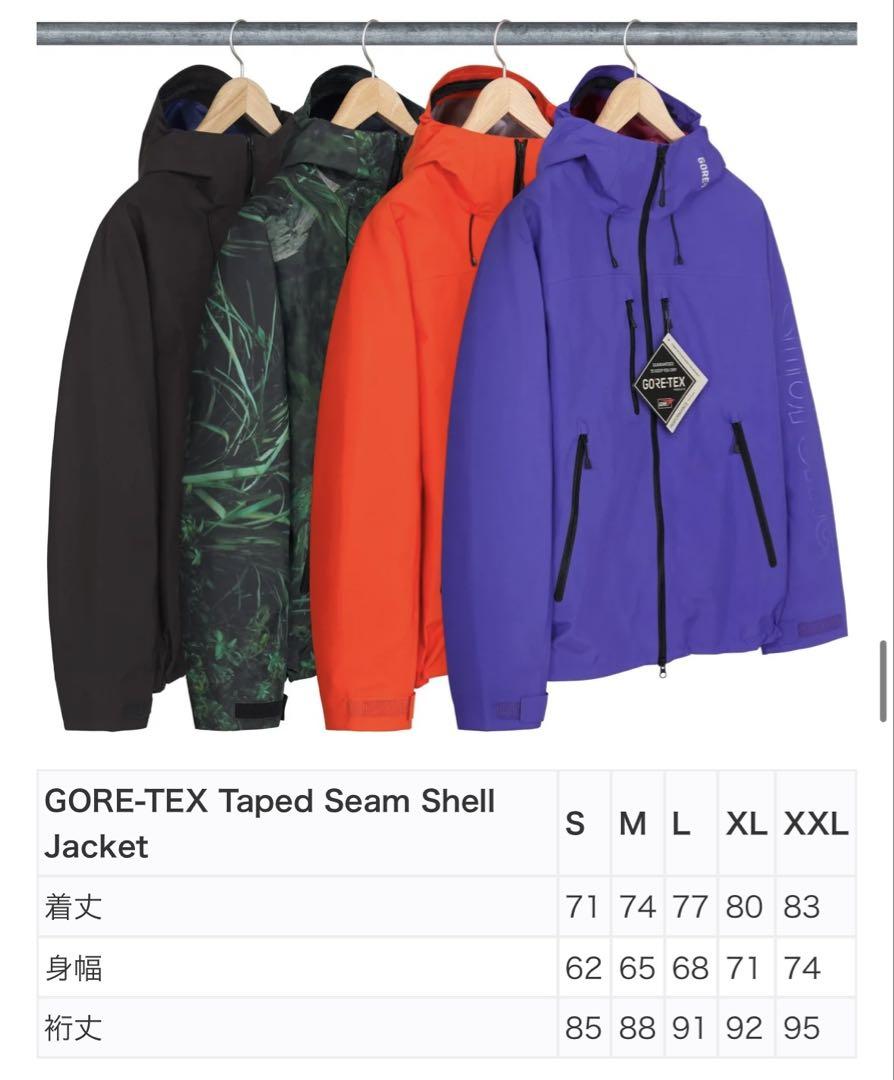 ジャケット・アウター Supreme GORE-TEX Taped Seam Shell Jacket