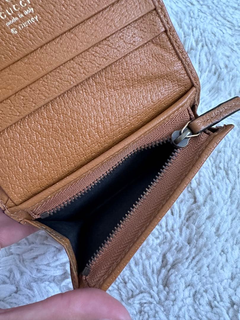 GUCCI ミッキー折りたたみ財布
