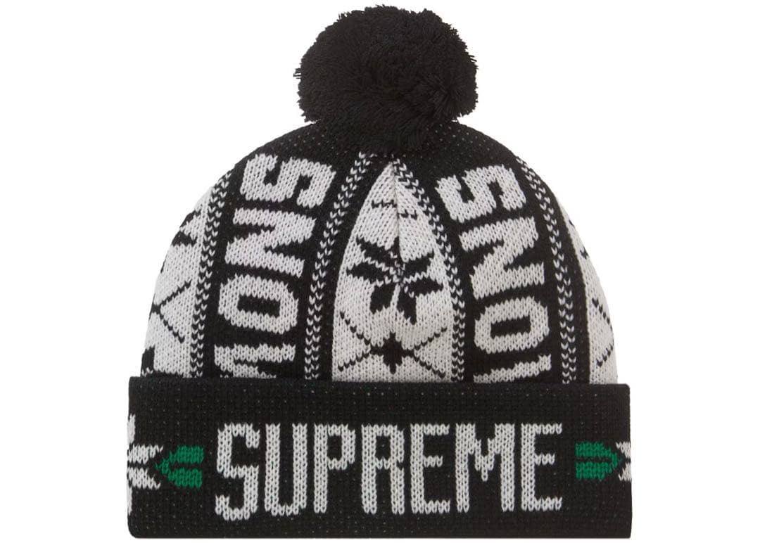SUPREME スノーフレークニット帽