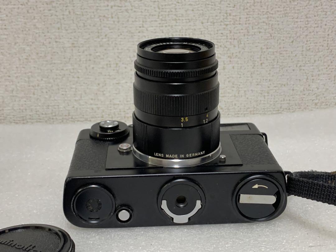 フィルムカメラ LEITZ minolta  CL M ROKKOR 1:4 90