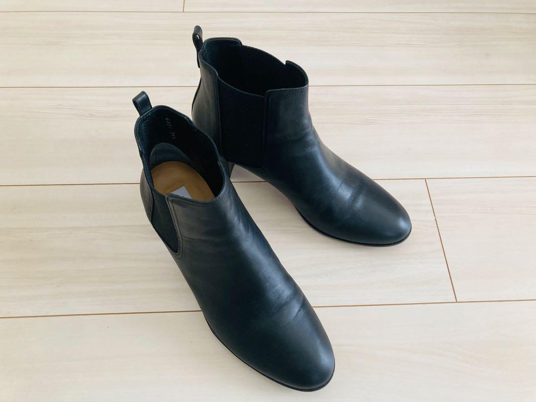 【美品】MACKINTOSH PHILOSOPHY サイドゴアショートブーツ