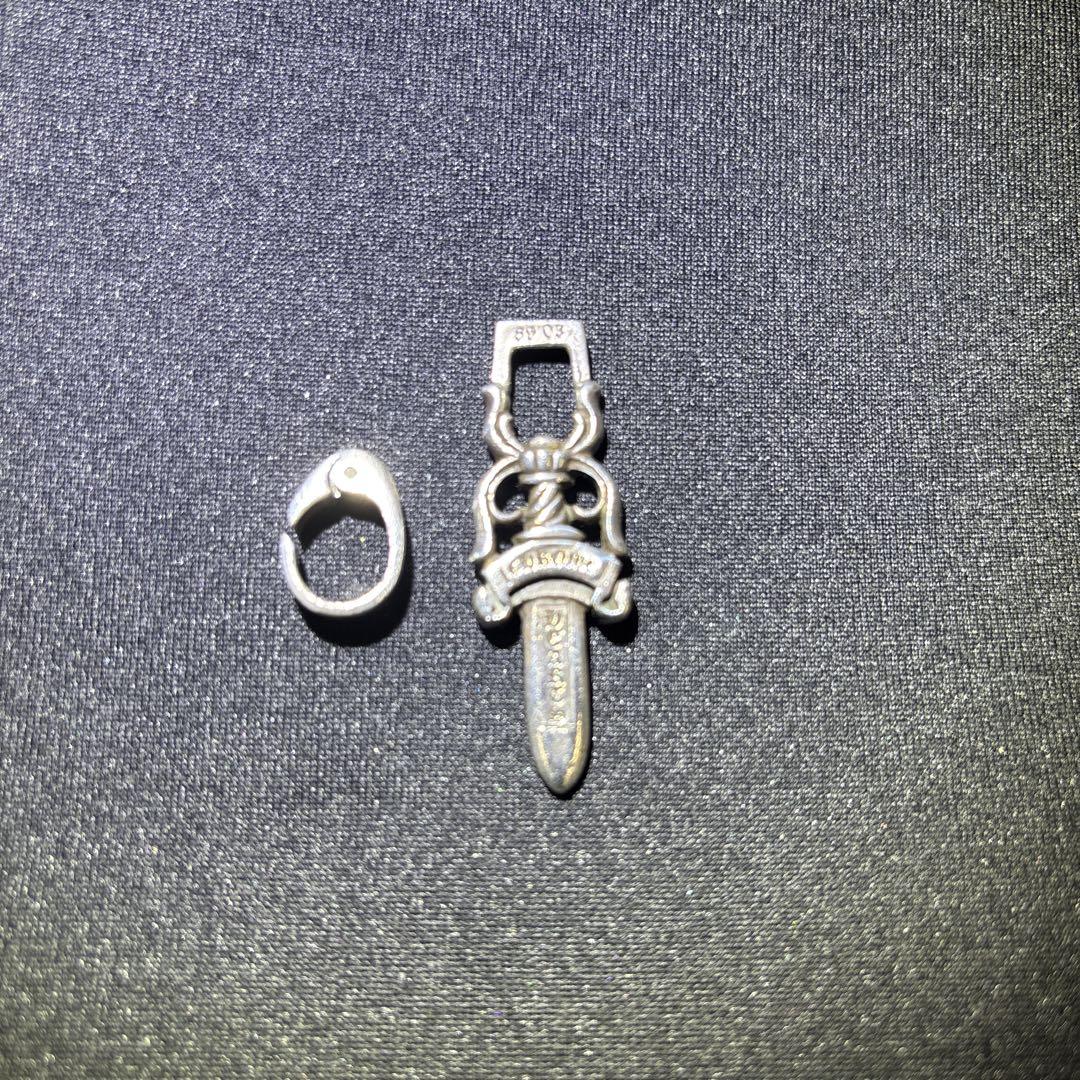 クロムハーツ #10DAGGER ZIP1/#10ダガーチャーム ネックレスト