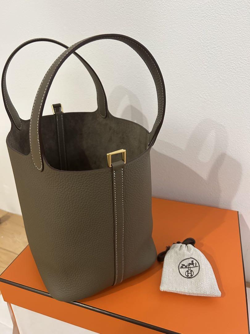 HERMES エルメス　ピコタン　ハンドバッグ　レザーバック　レディースバック
