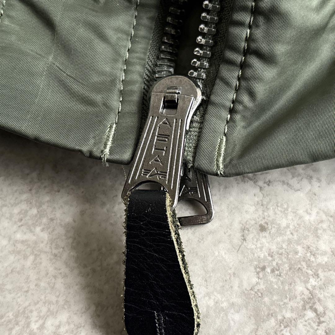 ALPHA INDUSTRIES【2XL】MA-1 フライトジャケット USA製