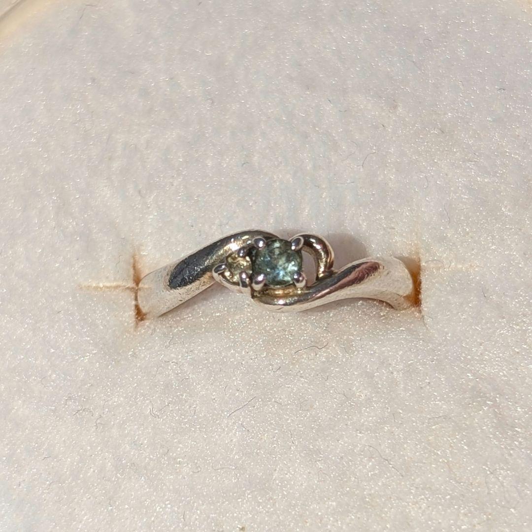 courreges K18 アクアマリン クレージュ 10号 フランス 指輪Courreges