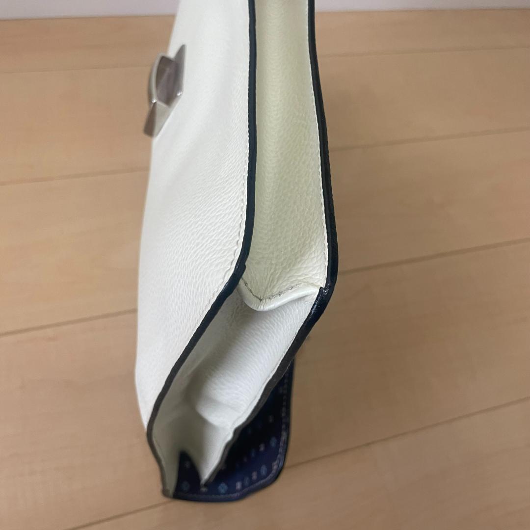 【美品】E.MARINELLA マリネッラ　ソットブラッチョ　ビジネスバッグ