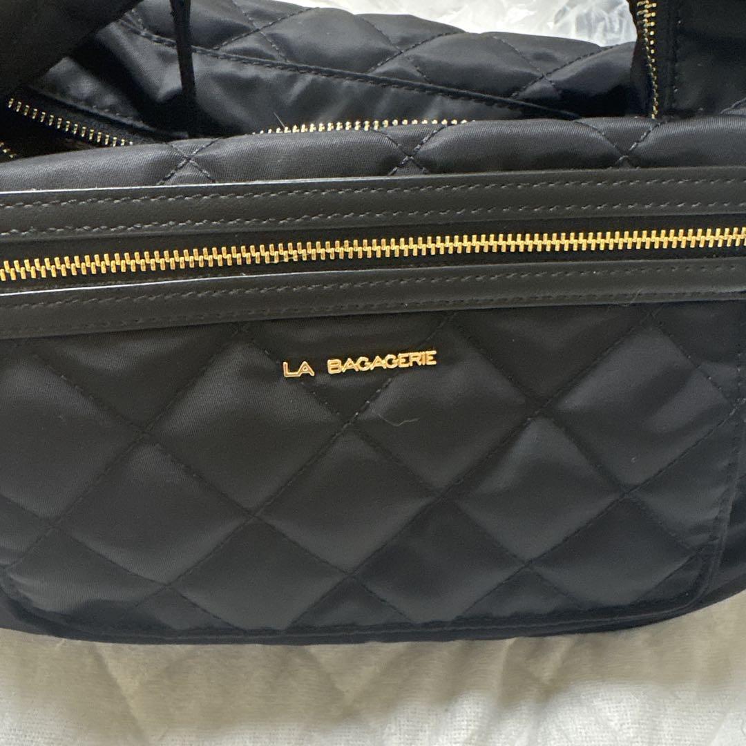匿名配送 LA BAGAGERIE 2wayショルダーバッグキルティングS