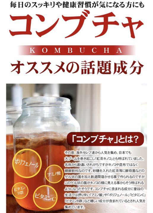 【最安】送料無料!コンブチャ 酵素 産後 ダイエット サプリ