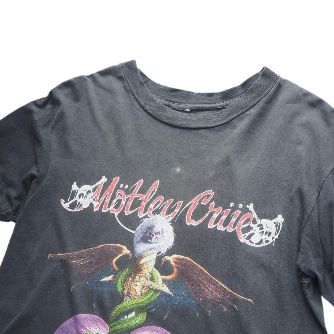 80s モトリークルー オリジナル ヴィンテージ 本物 バンド Tシャツ