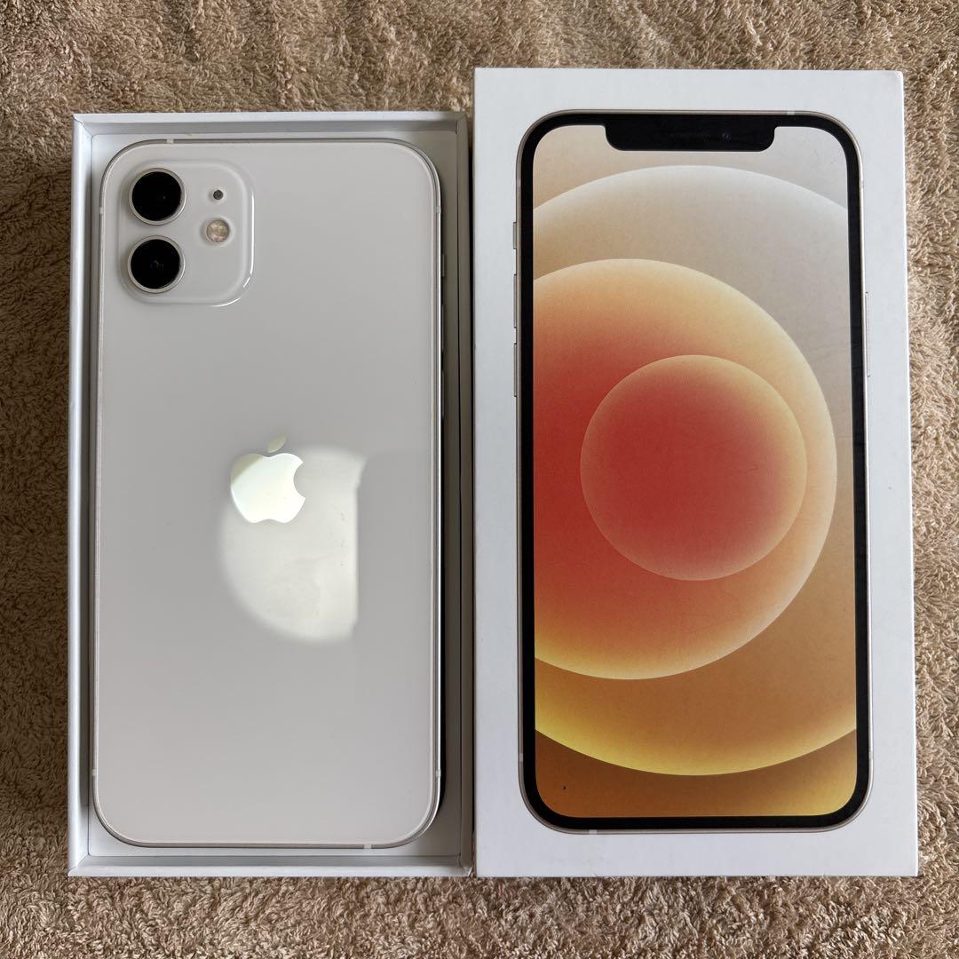 スマートフォン本体 iPhone12 White 64GB